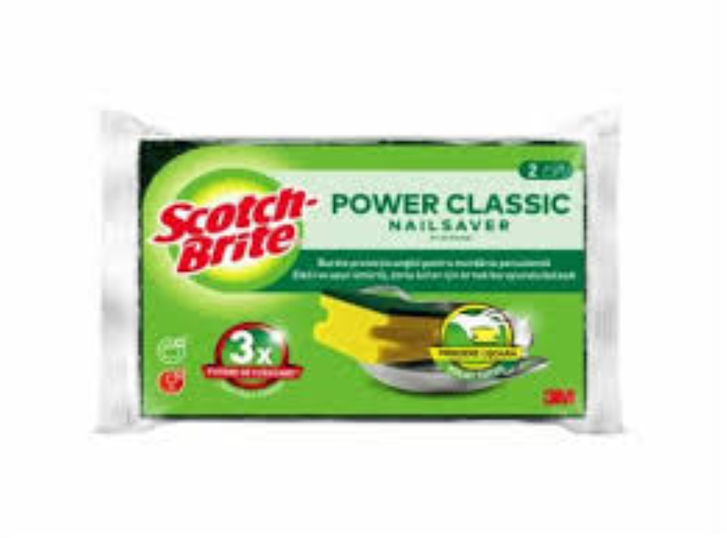 SCOTCH BRITE CLASSIC SCRUB NAILSAVER 4'S